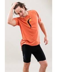 schwarze Sportshorts von Yogamasti