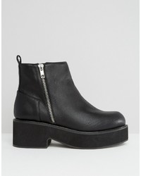 schwarze Stiefel von Asos