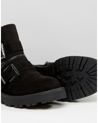 schwarze Stiefel von Asos