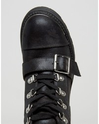 schwarze Stiefel von Asos