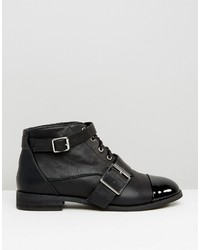 schwarze Stiefel von Asos