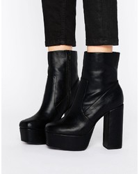 schwarze Stiefel von Asos