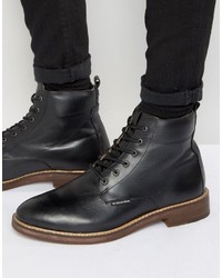 schwarze Stiefel von Ben Sherman