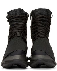 schwarze Stiefel von Y-3