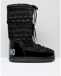 schwarze Stiefel von Love Moschino