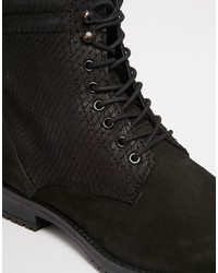 schwarze Stiefel von Asos