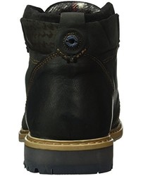 schwarze Stiefel von Bugatti