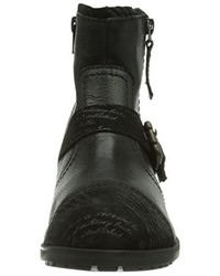 schwarze Stiefel von Bugatti