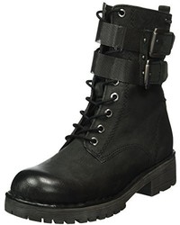 schwarze Stiefel von Bugatti