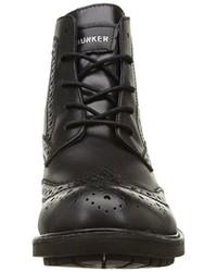 schwarze Stiefel von Bunker