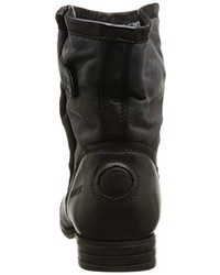 schwarze Stiefel von Bunker