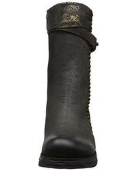 schwarze Stiefel von Bunker