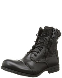 schwarze Stiefel von Bunker