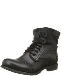 schwarze Stiefel von Bunker