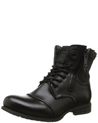 schwarze Stiefel von Bunker