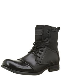 schwarze Stiefel von Bunker