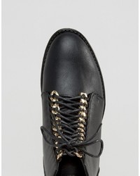 schwarze Stiefel von Boohoo