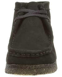 schwarze Stiefel von Clarks Originals