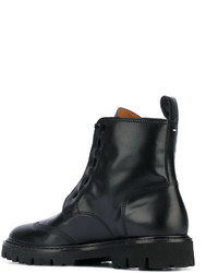 schwarze Stiefel von Maison Margiela