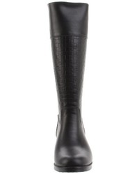 schwarze Stiefel von DAV Rainboots