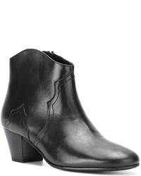 schwarze Stiefel von Isabel Marant