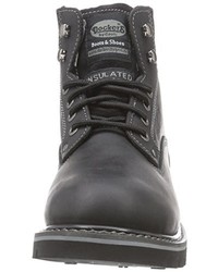 schwarze Stiefel von Dockers by Gerli