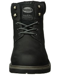 schwarze Stiefel von Dockers by Gerli