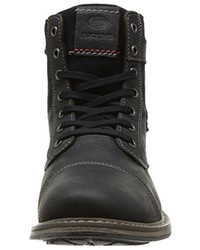 schwarze Stiefel von Dockers by Gerli