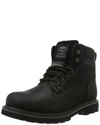 schwarze Stiefel von Dockers by Gerli