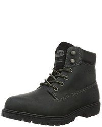 schwarze Stiefel von Dockers by Gerli