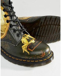 schwarze Stiefel von Dr. Martens