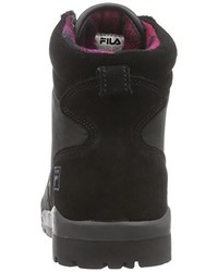 schwarze Stiefel von Fila