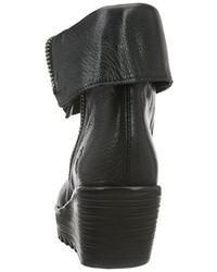 schwarze Stiefel von Fly London