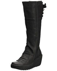 schwarze Stiefel von Fly London