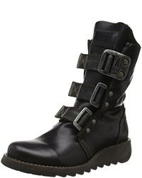 schwarze Stiefel von Fly London