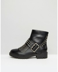 schwarze Stiefel von Missguided