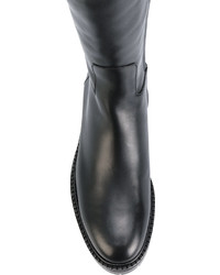 schwarze Stiefel von Valentino