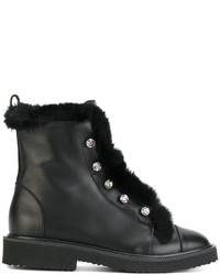 schwarze Stiefel von Giuseppe Zanotti Design