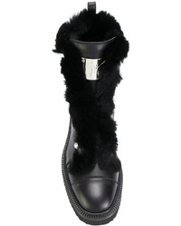 schwarze Stiefel von Giuseppe Zanotti Design