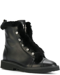 schwarze Stiefel von Giuseppe Zanotti Design