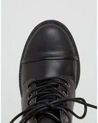 schwarze Stiefel von London Rebel