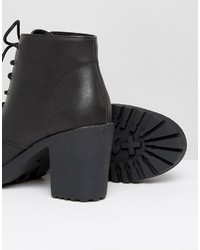 schwarze Stiefel von London Rebel