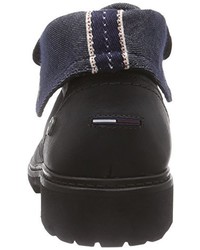 schwarze Stiefel von Hilfiger Denim