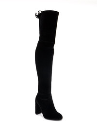 schwarze Stiefel von Stuart Weitzman