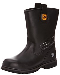 schwarze Stiefel von JCB