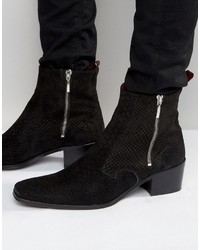 schwarze Stiefel von Jeffery West