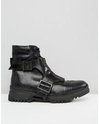 schwarze Stiefel von Diesel