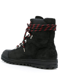 schwarze Stiefel von Off-White