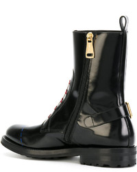 schwarze Stiefel von Dolce & Gabbana