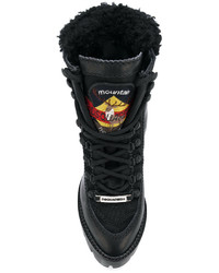 schwarze Stiefel von Dsquared2